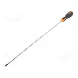 1 pcs x BETA - 12021309 - Screwdriver, Phillips, PH2, EVOX, Blade length: 400mm