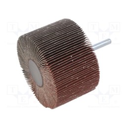 1 pcs x PG PROFESSIONAL - RG.069 - Wheel, Granularity: 80, Mounting: rod 6mm, with lever, Ø80x50mm