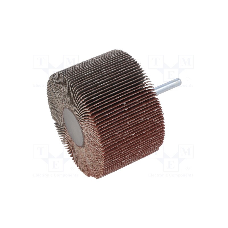 1 pcs x PG PROFESSIONAL - RG.069 - Wheel, Granularity: 80, Mounting: rod 6mm, with lever, Ø80x50mm