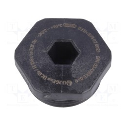 1 pcs x HUMMEL - 1.297.2101.11 - Stopper, PG21, IP68, polyamide, black, V-Ex, Thread: PG, -20÷90°C