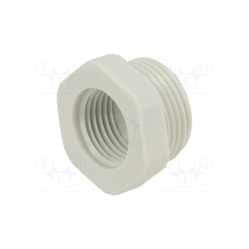 1 pcs x OBO BETTERMANN - 107 R PG13- 9 PA - Reduction of threads for glands, Int.thread: PG9, polyamide