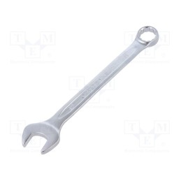 1 pcs x KING TONY - 1060-19 - Wrench, combination spanner, 19mm, Chrom-vanadium steel, L: 235mm