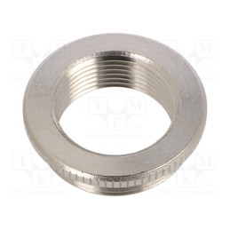 1 pcs x HUMMEL - 1.076.3225.50 - Reduction of threads for glands, Int.thread: M25, brass, nickel