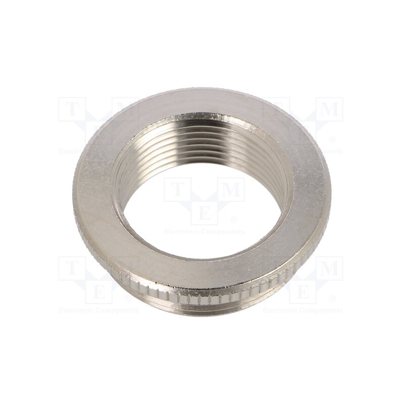 1 pcs x HUMMEL - 1.076.3225.50 - Reduction of threads for glands, Int.thread: M25, brass, nickel