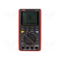 1 pcs x UNI-T - UT81C - Digital multimeter, USB, LCD, VDC: 100uV÷400mV,4V,40V,400V,1kV