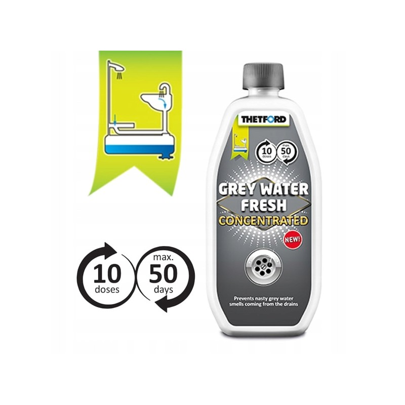 Thetford gray concentrate for gray water tanks