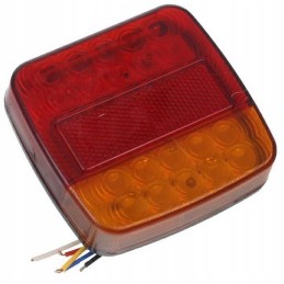 LED rear lamp for a tow truck trailer