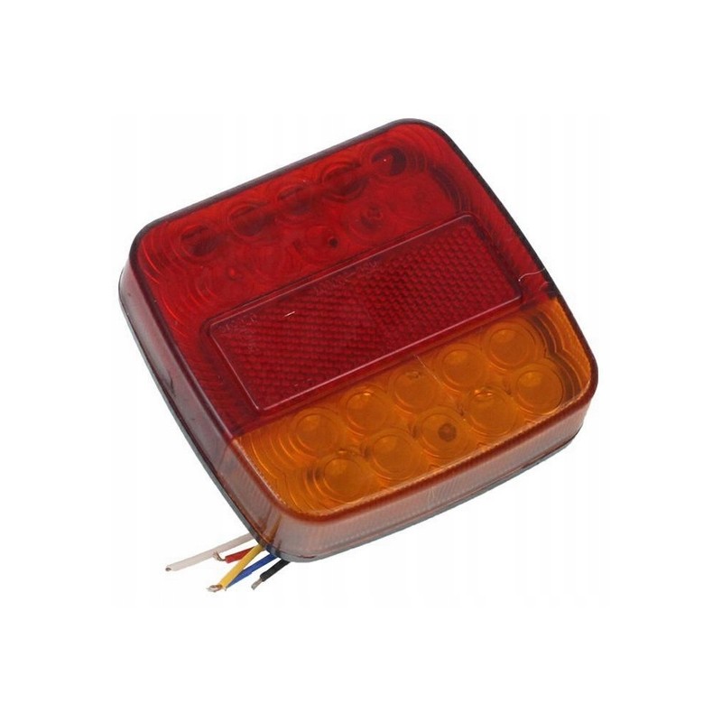 LED rear lamp for a tow truck trailer