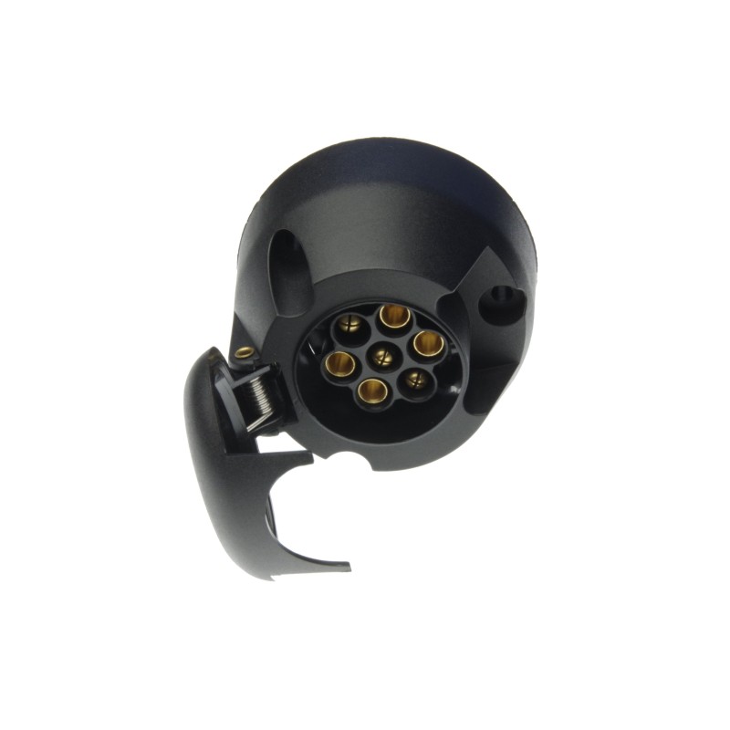 7-pin pin trailer hitch socket