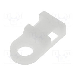 1 pcs x HELUKABEL - 91043 - Holder, screw, polyamide, natural, A: 4.8mm, B: 9.5mm, C: 19.1mm