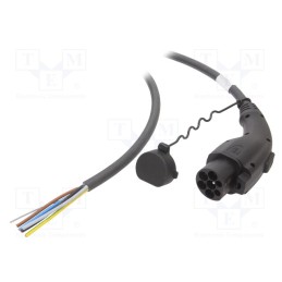 1 pcs x HARTING - 8853754444440A1 - Cable: eMobility, 1x0.5mm2,5x6mm2, 480V, 24.4kW, IP44, GB/T,wires