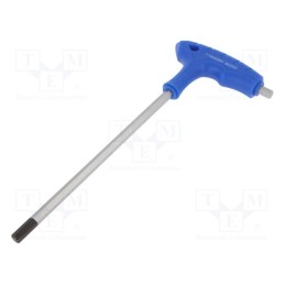 1 pcs x KING TONY - 116508MR - Wrench, hex key, HEX 8mm, Overall len: 280mm, tool steel