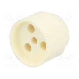 1 pcs x HUMMEL - 1.089.1304.19 - Insert for gland, 3mm, NPT1/2', elastomer, Holes no: 3, -40÷100°C
