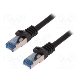 1 pcs x LOGILINK - CQ4103S - Patch cord, S/FTP, 6a, stranded, Cu, LSZH, black, 15m, 26AWG