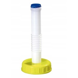 Cap with a hose for the din 96 comet water tank