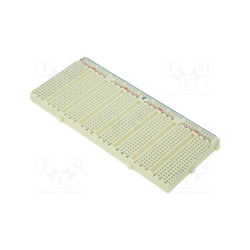 1 pcs x WISHER ENTERPRISE - WBU-501 - Board: universal, prototyping,solderless, W: 64mm, L: 142mm