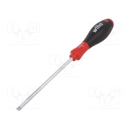 1 pcs x WIHA - 698 - Screwdriver, slot, 5,5x1,0mm, SoftFinish®, Blade length: 125mm