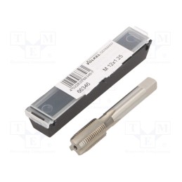 1 pcs x Vu00d6LKEL - 66346 - Tap, high speed steel grounded HSS-G, M12, 1.25, 70mm, 7mm