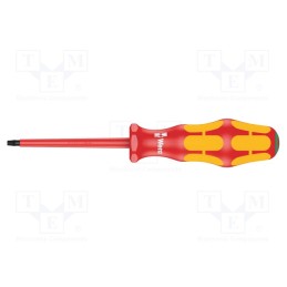 1 pcs x WERA - 5006172001 - Screwdriver, insulated, Torx®, TX15, Blade length: 80mm, 1kVAC