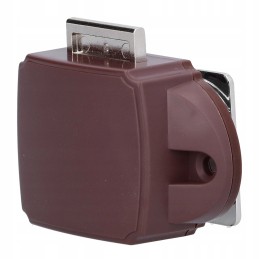 A button for the furniture lock of a camper trailer