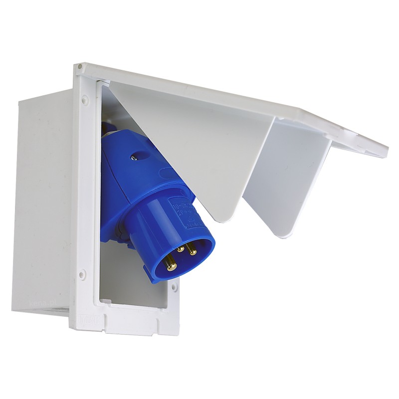 External connection 230v cee17 power socket