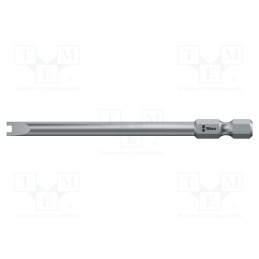 1 pcs x WERA - 5057161001 - Screwdriver bit, spanner, SP6, Overall len: 89mm