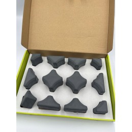 Organizer holder for Dorr Purvario glass bottles