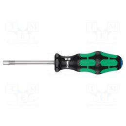 1 pcs x WERA - 5023130001 - Screwdriver, Hex Plus key, HEX 8mm, Blade length: 100mm