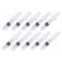 1 pcg x FISNAR - 8401009 - Syringe, 35ml, transparent, Luer Lock, polypropylene, 10pcs.