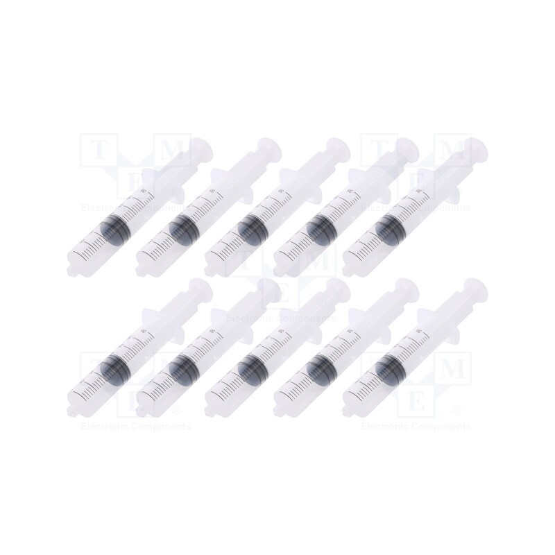 1 pcg x FISNAR - 8401009 - Syringe, 35ml, transparent, Luer Lock, polypropylene, 10pcs.