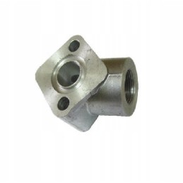 Connector, pump discharge port A72X C72X Bulgar DV