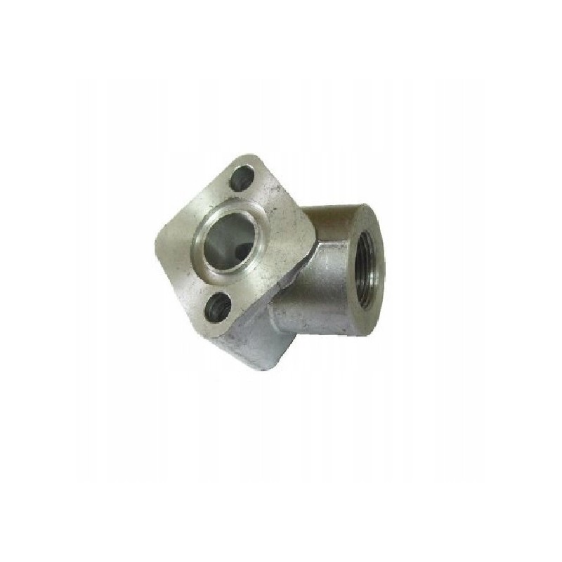 Connector, pump discharge port A72X C72X Bulgar DV