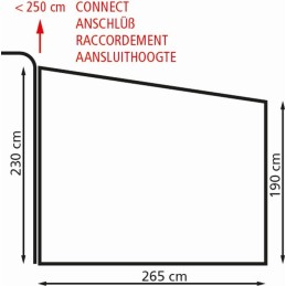 Vestibule for genoa air eurotrail camping