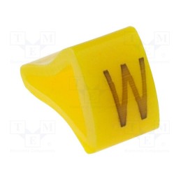 1 pcg x KURANT - MZ-1/W - Markers, Marking: W, 1.7÷3.5mm, H: 7mm, A: 6mm, -30÷100°C, leaded