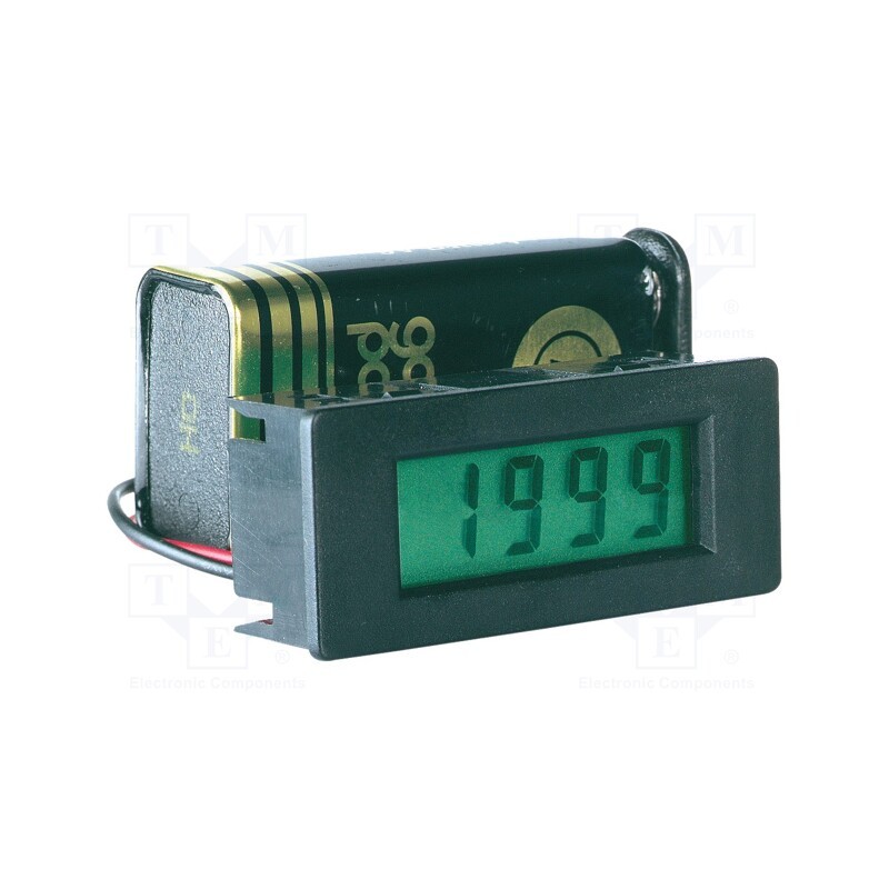 1 pcs x PEAKTECH - LDP-340 - Voltmeter, digital,mounting, 0÷199.9mV, VDC accuracy: ±0,5%, LCD