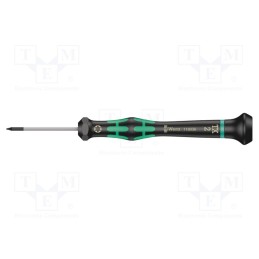 1 pcs x WERA - 5118036001 - Screwdriver, Torx®, precision, TX02, Blade length: 40mm