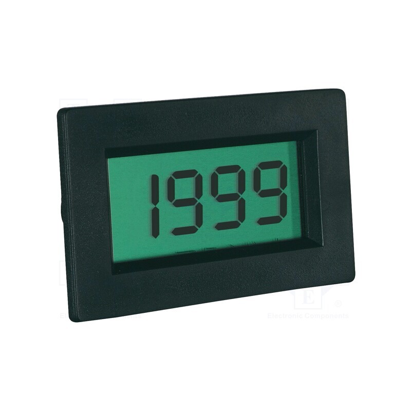 1 pcs x PEAKTECH - LDP-140 - Voltmeter, digital,mounting, 0÷199.9mV, VDC accuracy: ±0,5%, LCD