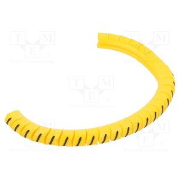 1 pcg x PARTEX - PA-10003PV40./ - Markers, Marking: /, 2.5÷5mm, PVC, yellow, -30÷60°C, leaded, PA-1