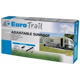 Sun visor with side wall 900 940 240cm eurotrai