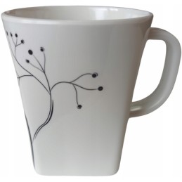 Gimex quadrato pearl melamine mug with handle 300 ml