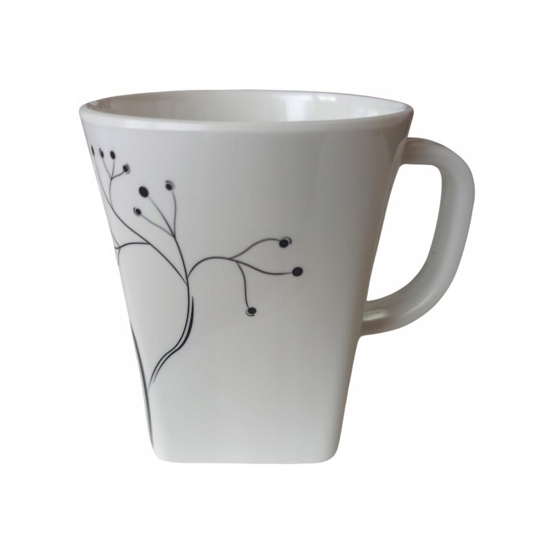 Gimex quadrato pearl melamine mug with handle 300 ml