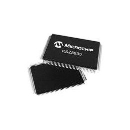 1 pcs : KSZ8895RQXI-TR - Ethernet ICs 5-Port 10/100 Managed Switch w/ MII, RMII