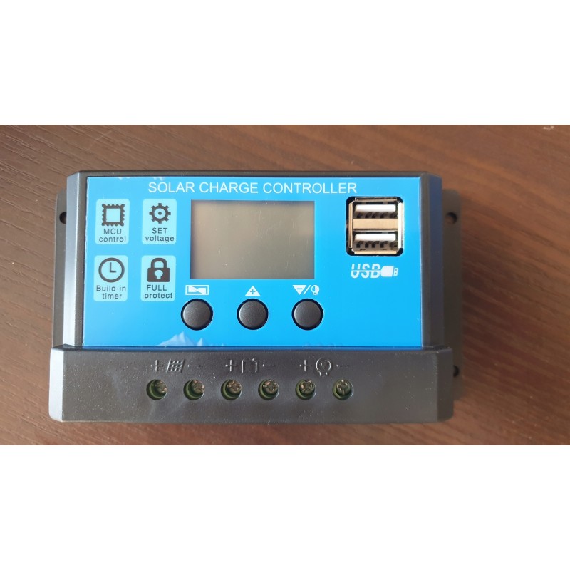 PWM 10a solar battery charging controller