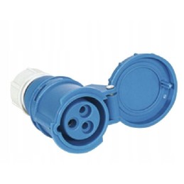 230v cee 16a plug for the trailer's external socket