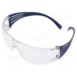 1 pcs x 3M - 201 SCOTCHGARD™ - Safety spectacles, Lens: transparent, Classes: 1, SecureFit™ 201