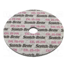 1 pcs x HURAGAN - XL-UW 2S FIN 150X 6X 22MM - Wheel, fleece, Dim: Ø150x6mm, Mount.hole diam: 22mm