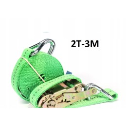 Transport belt 2t 3m with ratchet tensioner