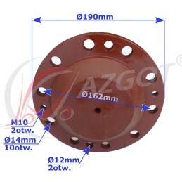 Polos left drive forklift GPW 202t Zremb Gliwice off-road