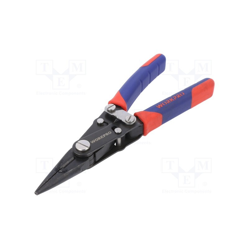 1 set x Workpro - W031113 - Kit: pliers, for gripping and bending, 2pcs.