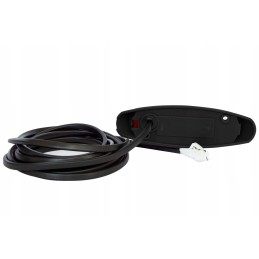 Aspoeck flexipoint ii white and red marker lamp with 2 25m cable